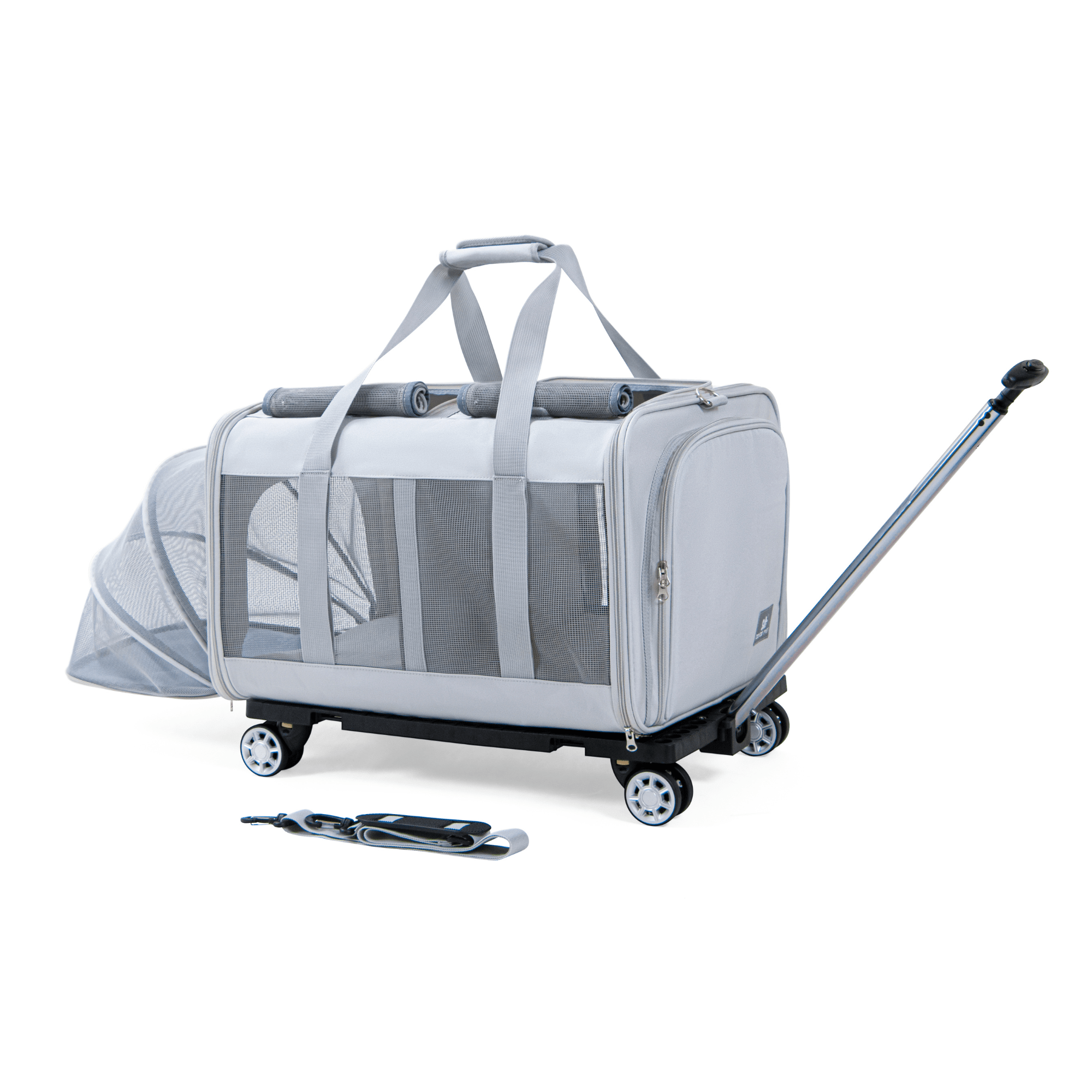 Dog best sale carrier cart