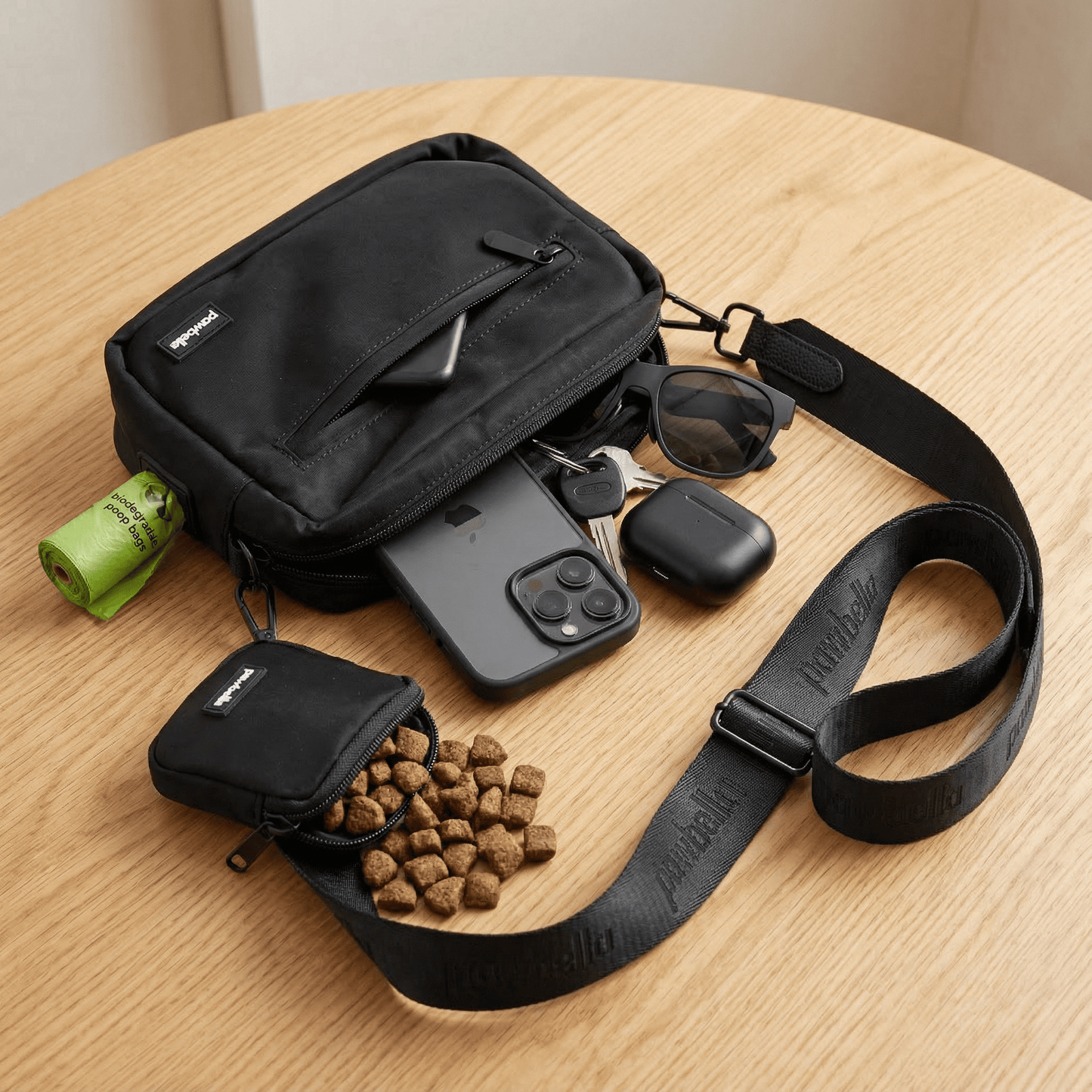 Crossbody Dog Walking Bag