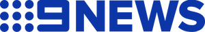 The logo of 9 News featuring nine blue dots arranged in a square beside the words 9 NEWS in bold blue capital letters on a white background.